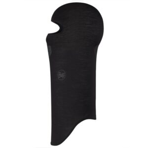 buff® podkapa lightweight merino wool balaclava solid black
