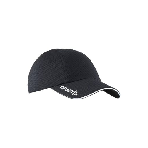 CRAFT ŠPORTNA TEKAŠKA KAPA S ŠILTOM RUNNING CAP BLACK