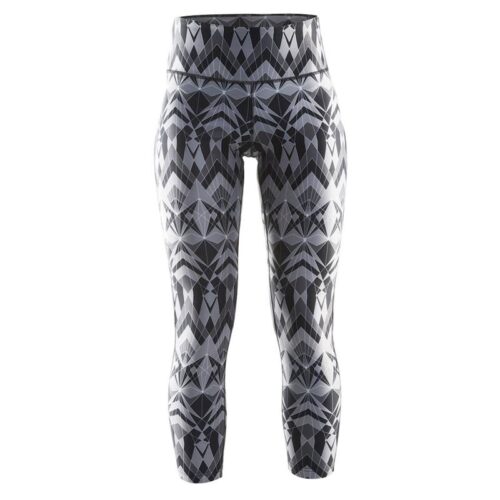 craft ženske pajkice 7/8 pure print black