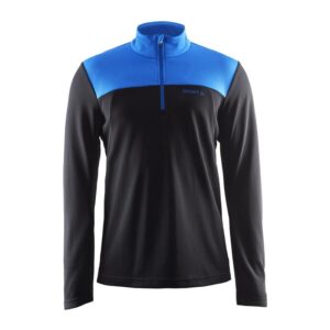 craft moški puli shift free halfzip black blue