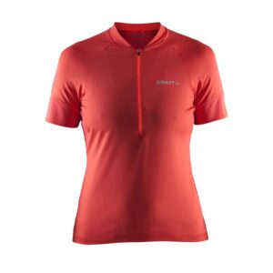 craft ženska kolesarska majica s kratkimi rokavi velo tempo