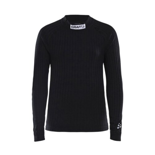 CRAFT OTROŠKA MAJICA Z DOLGIMI ROKAVI EXTREME BASELAYER CN LS JUNIOR BLACK - AKTIVNO PERILO ZA NAJSTNIKE