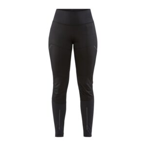 CRAFT ŽENSKE DOLGE ZIMSKE PROTIVETRNE PAJKICE ADV ESSENCE WIND TIGHTS BLACK