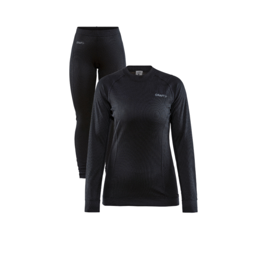 CRAFT ŽENSKI SET CORE DRY BASELAYER SET BLACK