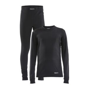 CRAFT OTROŠKI SET CORE DRY BASELAYER SET JR BLACK-AKTIVNO PERILO