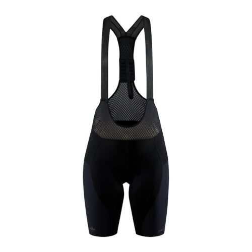 CRAFT ŽENSKE KOLESARSKE HLAČE Z NARAMNICAMI ADV AERO BIB SHORTS BLACK - C2