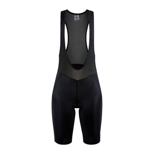 CRAFT ŽENSKE KRATKE KOLESARSKE HLAČE Z NARAMNICAMI CORE ENDUR BIB SHORTS BLACK - C4