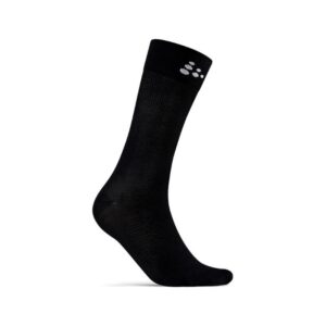 CRAFT KOLESARSKE NOGAVICE CORE ENDUR BIKE SOCKS BLACK-WHITE