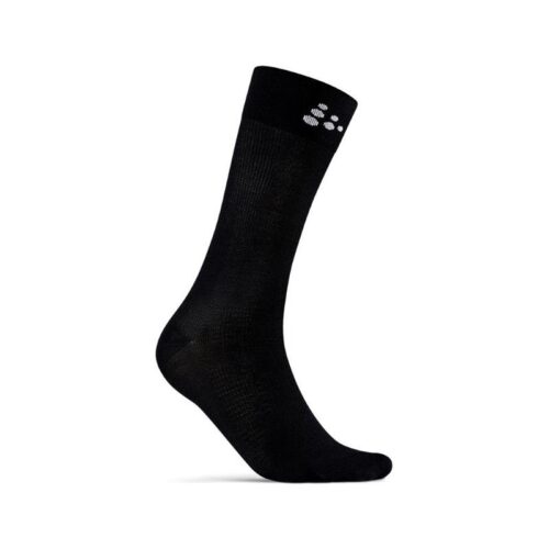 CRAFT KOLESARSKE NOGAVICE CORE ENDUR BIKE SOCKS BLACK-WHITE