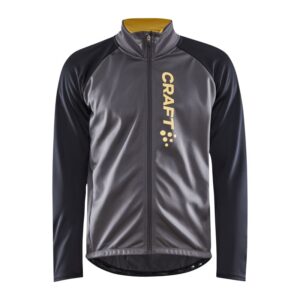 craft moška kolesarska jakna CORE BIKE SUBZ JACKET GRANITE-BLACK