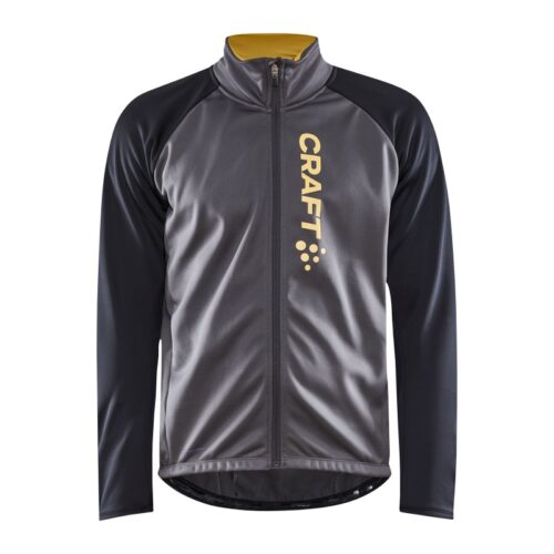 craft moška kolesarska jakna CORE BIKE SUBZ JACKET GRANITE-BLACK