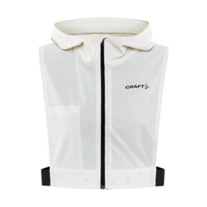 craft ženski kratki odsevni brezrokavnik adv lumen white/black