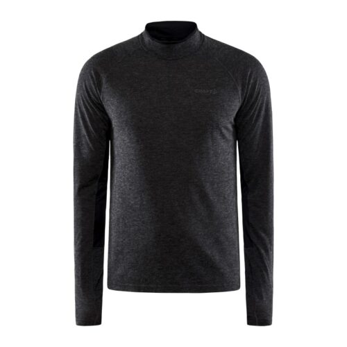 craft moška volnena 20% merino majica z dolgimi rokavi ADV SUBZ WOOL TEE 2 BLACK