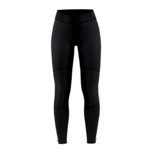 CRAFT ŽENSKE KOLESARSKE HLAČE CORE SUBZ WIND TIGHTS BLACK/BLACK - C3