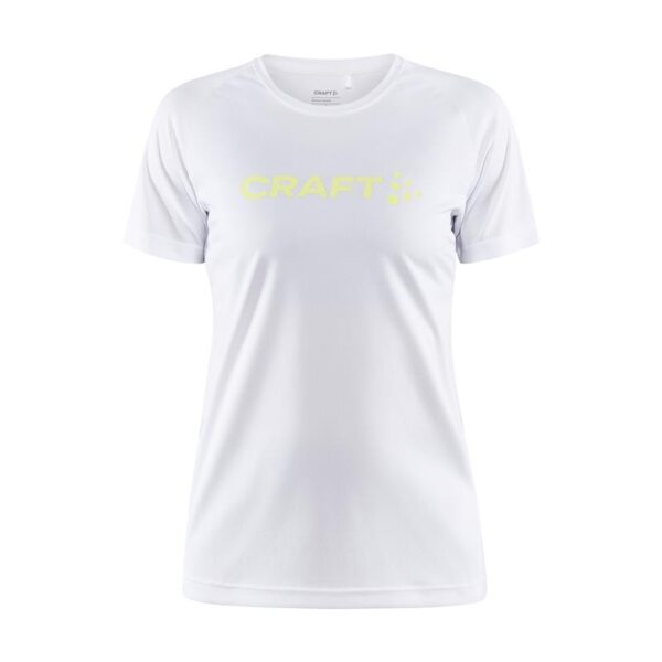 CRAFT ŽENSKA MAJICA S KRATKIMI ROKAVI CORE ESSENCE LOGO TEE WHITE
