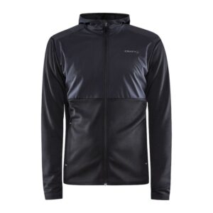 craft moška tehnična jopica ADV ESSENCE JERSEY HOOD JACKET BLACK