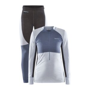 craft ženski volnen 20% merino set CORE WOOL MIX SULFUR-FLOW - aktivno perilo