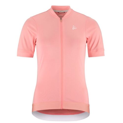 CRAFT ŽENSKA KOLESARSKA MAJICA S KRATKIMI ROKAVI CORE ESSENCE JERSEY REGULAR FIT PEONY