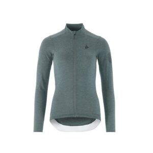 CRAFT ŽENSKA KOLESARSKA 20% MERINO VOLNENA MAJICA Z DOLGIMI ROKAVI CORE BIKE ESSENCE WOOL JERSEY WEATHER