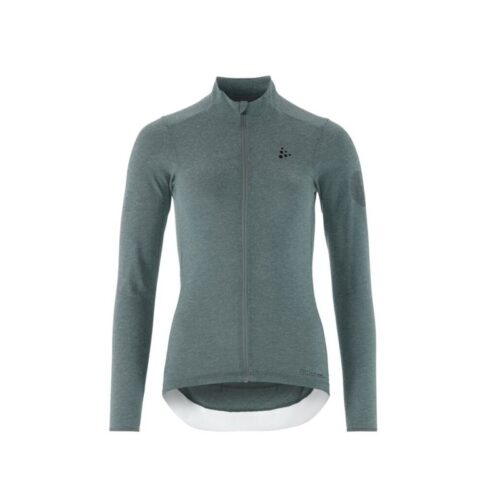 CRAFT ŽENSKA KOLESARSKA 20% MERINO VOLNENA MAJICA Z DOLGIMI ROKAVI CORE BIKE ESSENCE WOOL JERSEY WEATHER