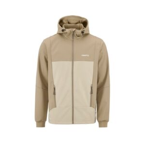 CRAFT MOŠKA PREHODNA VODOODPORNA JAKNA CORE BACKCOUNTRY HOOD JACKET TAUPE/HAY
