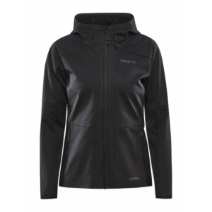 CRAFT ŽENSKA PREHODNA VODOODPORNA JAKNA CORE BACKCOUNTRY HOOD JACKET BLACK