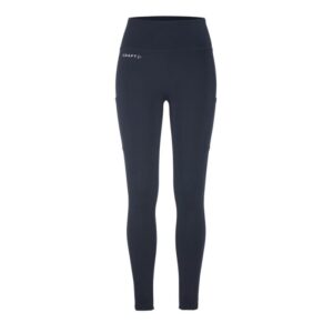 CRAFT ŽENSKE DOLGE ZIMSKE PAJKICE Z VISOKIM PASOM ADV ESSENCE HIGH WAIST WARM TIGHTS TEMNO MODRA BLAZE