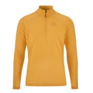 CRAFT MOŠKA 20% MERINO VOLNENA PULI MAJICA Z DOLGIMI ROKAVI ADV SUBZ WOOL TEE 3 TURMERIC-MELANGE