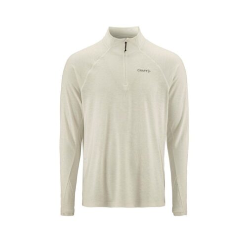 CRAFT MOŠKA 20% MERINO VOLNENA PULI MAJICA Z DOLGIMI ROKAVI ADV SUBZ WOOL TEE CLOUD/MELANGE