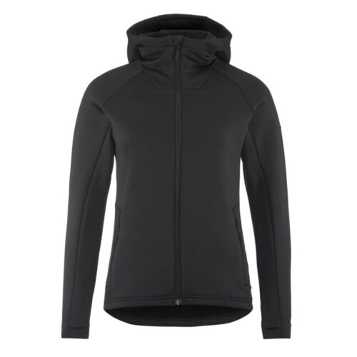 CRAFT ŽENSKA DEBELEJŠA TEHNIČNA FLIS JOPICA S KAPUCO ADV EXPLORE POWER FLEECE HOOD JKT BLACK
