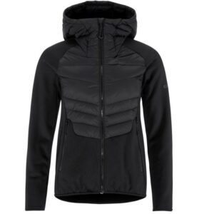 CRAFT ŽENSKA JAKNA S PRAVIM PUHOM ADV EXPLORE LIGHT DOWN HYBRID JACKET BLACK