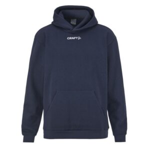 CRAFT MOŠKI BOMBAŽEN PULOVER COMMUNITY 2.0. LOGO HOODIE NAVY