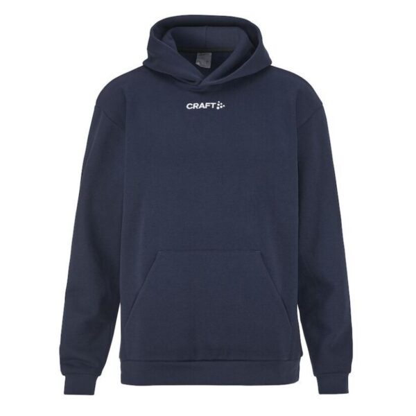 CRAFT MOŠKI BOMBAŽEN PULOVER COMMUNITY 2.0. LOGO HOODIE NAVY