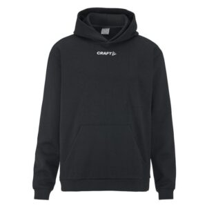 CRAFT MOŠKI BOMBAŽEN PULOVER COMMUNITY 2.0. LOGO HOODIE BLACK