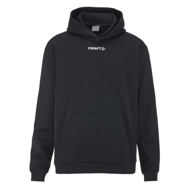 CRAFT MOŠKI BOMBAŽEN PULOVER COMMUNITY 2.0. LOGO HOODIE BLACK