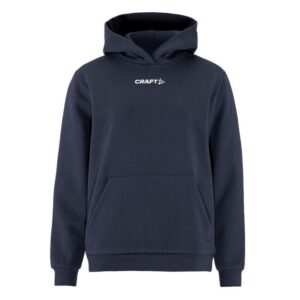 CRAFT ŽENSKI BOMBAŽEN PULOVER COMMUNITY 2.0. LOGO HOODIE NAVY