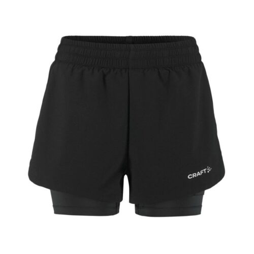 CRAFT ŽENSKE KRATKE HLAČE ADV ESSENCE 2-IN-1 SHORTS 2 BLACK