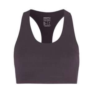 CRAFT PODLOŽEN ŽENSKI ŠPORTNI MODRČEK COLLECTIVE PADDED SPORTS BRA TEMNO VIJOLIČNA DK PLUM