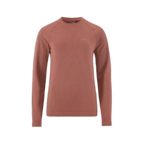 CRAFT ŽENSKA MAJICA Z DOLGIMI ROKAVI ACTIVE COMFORT 2 ROSE BROWN - AKTIVNO PERILO