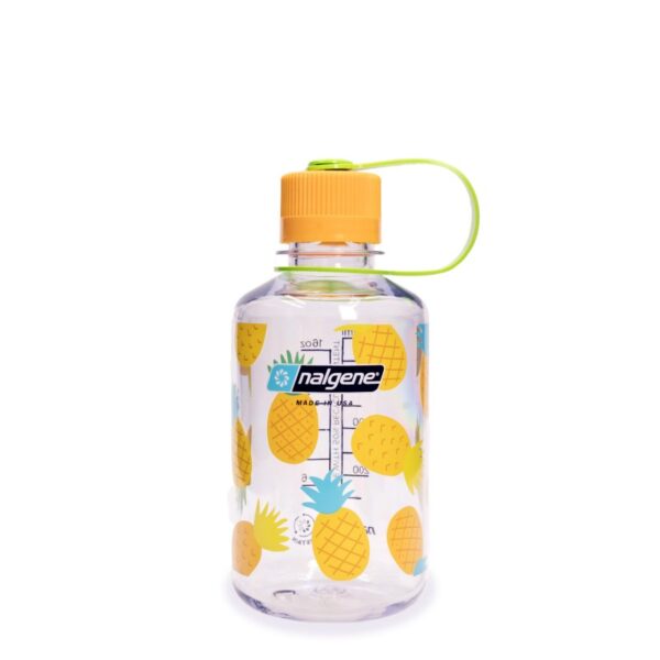 NALGENE FLAŠKA OZKO GRLO 500ML CLEAR PINEAPPLE PRINT