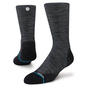 STANCE TANKE VOLNENE TEHNIČNE NOGAVICE RUN LIGHT WOOL CREW BLACK