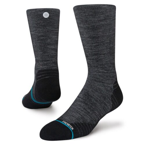 STANCE TANKE VOLNENE TEHNIČNE NOGAVICE RUN LIGHT WOOL CREW BLACK