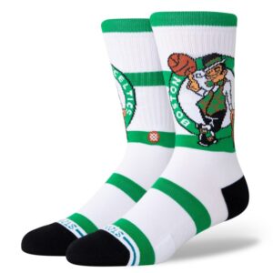 stance nba nogavice crew prep bos green