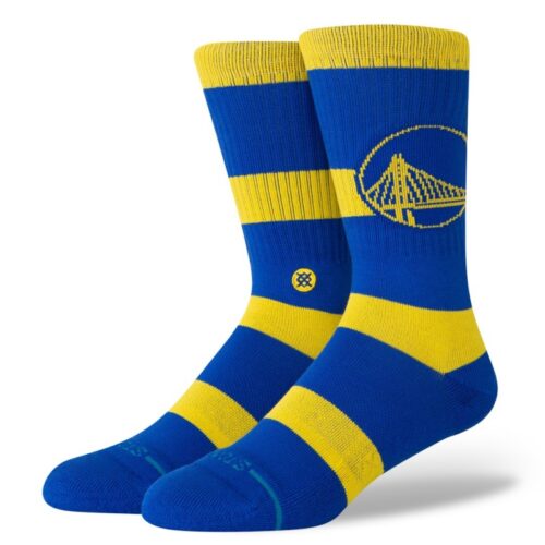 stance nba nogavice crew prep gsw royal