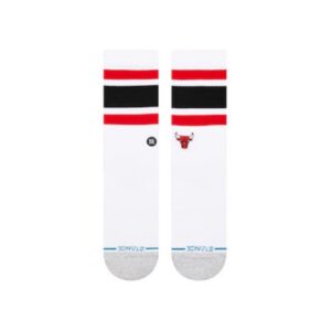stance nba nogavice crew vintage chi white