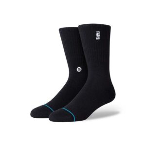 stance nogavice crew logoman st black