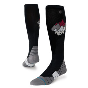 STANCE TANKE VOLNENE TEHNIČNE NOGAVICE PEAKS SNOW OTC BLACK