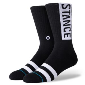 stance nogavice og crew black
