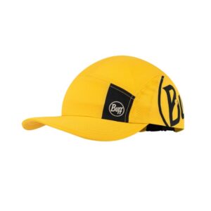 BUFF® ŠPORTNA KAPA 5 PANEL GO CAP LOGO YELLOW