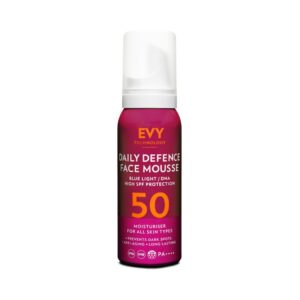 Evy Technology Daily Defense Face Mousse SPF 50 - multifunkcijska nega obraza 4v1 z zaščito SPF 50 75 ML POSEBNA IZDAJA MELANOM